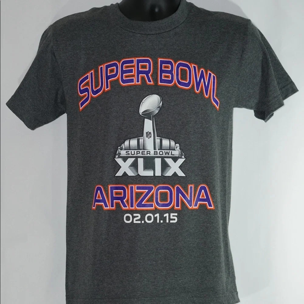 Super Bowl XLIX Arizona 02.01.15 T Shirt Size S - Picture 7 of 8